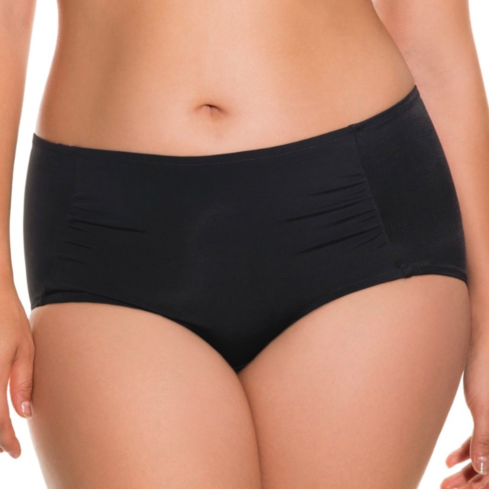 Dorina Black Fiji High Waist Bikini Bottoms